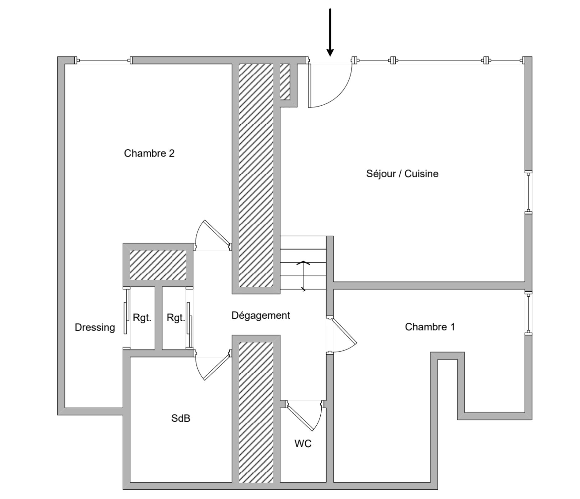 Appartement 3 pièces 63,40 m² - 10