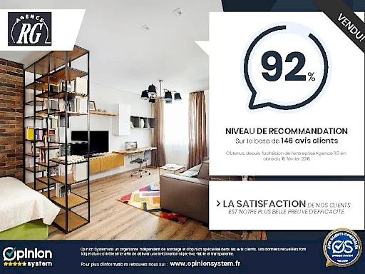 Appartement 2 pièces 54 m²